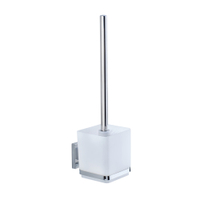WENKO Quadro Vacuum-Loc WC-Garnitur,  Edelstahl 22695100,  1 Stück