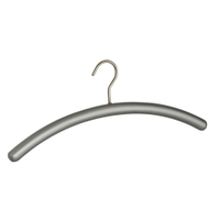 WENKO Rollo Kleiderbügel,  Buche 17210149100,  Farbe: Aluminium