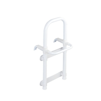 WENKO Secura Badewannen-Einstiegshilfe 8110100,  Verstellbar,  120kg Tragkraft,  Farbe: weiß