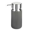 WENKO Silo Seifenspender,  250 ml 54730100,  Farbe: grau