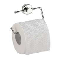 WENKO Simple Power-Loc Toilettenpapierrollenhalter 17838100,  Farbe: Chrom