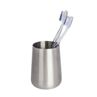 WENKO Solid Zahnputzecher 22606100,  Maße (Ø x H): 8 x 10 cm