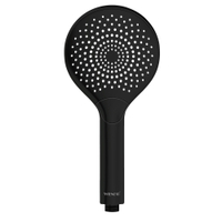 WENKO Sparduschkopf,  Ø 12 cm,  schwarz matt 24925100,  1 Stück