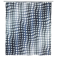 WENKO Studio Duschvorhang,  180 x 200 cm 23063100,  Maße (B x H): 180 x 200 cm