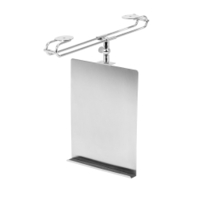 WENKO Tablet- und Kochbuchhalter 53240100,  Maße: 24 x 2 x 18, 5 cm