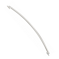 WENKO Teleskop-Badewannenstange bogenförmig 19226100,  Farbe: chrom