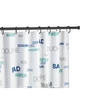 WENKO Teleskop-Duschstange,  schwarz 23563100,  Maße: Ø 2 x 70-115 cm