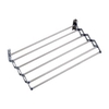 WENKO Teleskop Wand-Wäschetrockner,  3 m Trockenlänge 3770010800,  Farbe: Silber glänzend