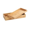 WENKO Terra Bambus Box,  mit Deckel 23917100,  Maße (B x H x T): 24 x 5, 5 x 10 cm