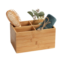 WENKO Terra Bambus Box 23926100,  Maße (B x H x T): 22 x 12 x 14 cm