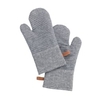 WENKO Topfhandschuhe Ada Stripes,  Baumwolle/Silikon,  grau 53003100,  1 Paar
