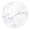 WENKO Topfuntersetzer aus Glas,  Ø 20 cm 53982100,  Motiv: Marmor