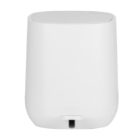 WENKO Treteimer Davos,  5 Liter 24852100,  Farbe: weiß