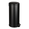 WENKO Treteimer Leman,  Easy Close Absenkautomatik,  schwarz 54915100,  Füllmenge: 30 Liter