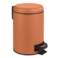WENKO Treteimer Leman terracotta,  3 Liter 24634100,  1 Stück