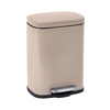 WENKO Treteimer Leno,  5 Liter 24940100,  Farbe: taupe