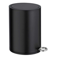 WENKO Treteimer Monza,  mit Absenkautomatik 24165100,  1 Eimer,  Volumen: 3 Liter