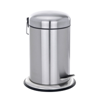 WENKO Treteimer Nova,  3 Liter 20030100,  Satiniert