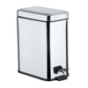 WENKO Treteimer Square,  5 Liter 19775100,  glänzend