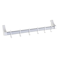 Wenko Türgarderobenschiene Weiß 4340011100,  Maße (B x H x T): 60 x 13 x 9 cm