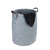 WENKO Trovo Wäschesammler,  75 Liter 24405100,  Farbe: grau