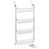 WENKO Türregal,  platzsparend 4340033100,  1 Regal,  Maße (B x H x T): 49, 5 x 109 x 14 cm