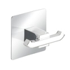 WENKO Turbo-Loc Quadro Duo Wandhaken 23846100,  Maße (B x H x T): 6, 5 x 6, 5 x 3, 5 cm