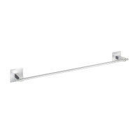 WENKO Turbo-Loc Quadro Uno Badetuchstange 23853100,  Maße (B x H x T): 64 x 6, 5 x 7 cm