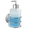 WENKO Turbo-Loc Seifenspender 18777100,  Fassungsvermögen: 285 ml,  Farbe: Weiß