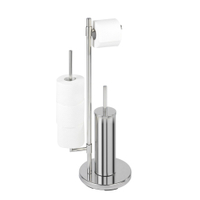 WENKO Universalo Neo Stand WC-Garnitur 22512100,  1 Stück,  Maße (B: 30 cm x H: 73 cm x T: 20 cm)