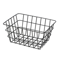 WENKO Viana Badkorb 24371100,  Farbe: schwarz / mattiert