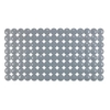 WENKO Wanneneinlage Belem,  grau,  67, 5 x 36 cm 24706100,  Maße (L x B): 67, 5 x 36 cm