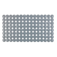 WENKO Wanneneinlage Belem,  grau,  67, 5 x 36 cm 24706100,  Maße (L x B): 67, 5 x 36 cm
