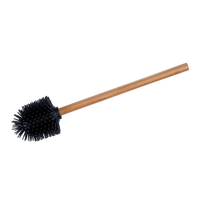 WENKO WC Ersatzbürste,  Bambus/Silikon,  35 cm 25360100,  1 Stück