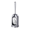 WENKO WC-Garnitur mit Randreiniger Standard 22237100,  1 Stück,  Farbe: grau