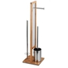 WENKO WC-Garnitur Rivalta,  3-in-1 24391100,  1 Garnitur,  Farbe: natur