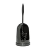 WENKO WC-Garnitur Standard,  schwarz 24637100,  1 Stück,  Farbe: schwarz