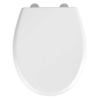 WENKO WC-Sitz Gubbio,  bruchsicher 22883100,  1 WC-Sitz,  Farbe: weiß