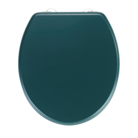 WENKO WC Sitz Prima,  dunkelgrün,  Duroplast 25171100,  1 Stück