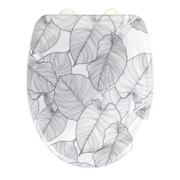 WENKO WC Sitz Samoa,  Absenkautomatik,  Duroplast 25505100,  1 Stück