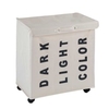 WENKO Wäschekorb Trivo,  flexibel verstellbar 62081100,  1 Wäschekorb,  Farbe: beige