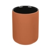 WENKO Zahnputzbecher Avellino terracotta,  Keramik 24788100,  1 Stück