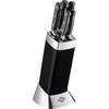 Wesco Classic Line Messerblock,  inkl. Messerset 322711-62,  Farbe: schwarz