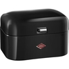 Wesco Single Grandy Brotkasten,  belüftet 235101-62,  Farbe: schwarz