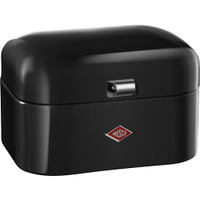 Wesco Single Grandy Brotkasten,  belüftet 235101-62,  Farbe: schwarz