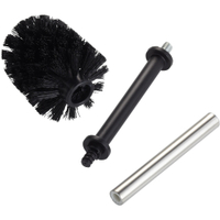 Wesco Toilettenbürste Ersatzteil,  3tlg. 315100-00,  1 Set,  mit Edelstahl-Griff