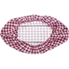 WESTMARK Brötkörbchen Bezug oval,  groß,  15, 5 x 39, 5 cm 3201226K,  Farbe: weiß/rot kariert