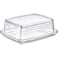 WESTMARK Butterdose Glas,  spülmaschinengeeignet 20852260,  1 Dose