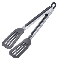 WESTMARK Comfort Silicone Servierzange,  hitzebeständig bis 200° C 16112270,  1 Zange,  Mini: 26, 5 cm