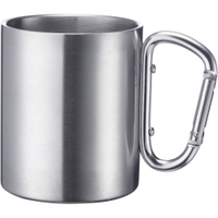 WESTMARK Edelstahltasse mit Karabinerhenkel,  300 ml 61542270,  1 Tasse